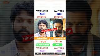 777 Charlie vs Kantara Movie Comparison #kantara #777charlie