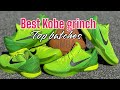Update!  All best batches Kobe grinch wkb gk2.0 S2  comparison review kickwho godkiller