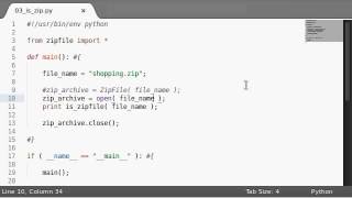 Python [zipfile] 04 is_zipfile()