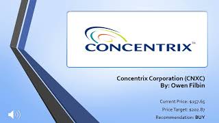 Owen Filbin is presenting Concentrix Corporation (CNXC), an Information Technology firm.