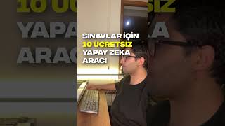 Sınavlar İçin Ücretsiz 10 Yapay Zeka Aracı #yapayzeka #ai #chatgpt #sınav #öğrenci