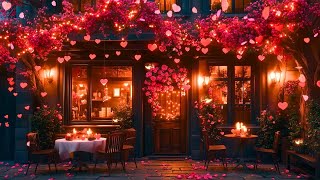 Romantic Jazz Music in a Cozy Café | Spring Jazz \u0026 Coffee Shop Ambience for Work, Relax \u0026 Sleep