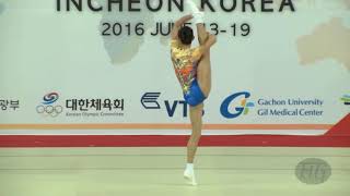 2016 FIG Women's single.  Yu Yangyang