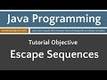 Learn Java Programming - Escape Sequences