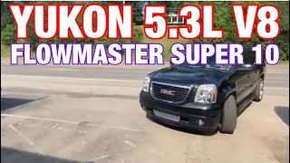 2008 GMC Yukon 5.3L EXHAUST w/ FLOWMASTER SUPER 10!