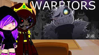 Rainimator Friends React to Xtale AMV - Warriors