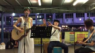 忽然之間 (原唱：莫文蔚) - 陳蕾 Panther (尖沙咀碼頭 Busking 16/6/2017)