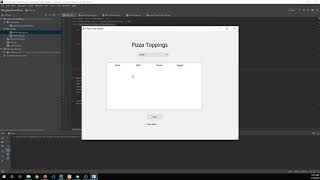 Python Tutorial GUI/Desktop app - Connection to DataBase/Populate Table From Combo Box - part 6