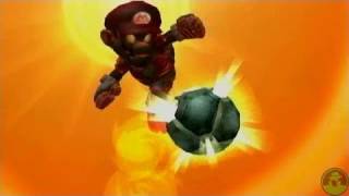 Mario Strikers Charged Wii Clip - Gameplay (Direct