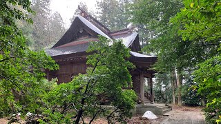 Nagase Shrine長瀬神社（八幡）強力な霊気で元気が出そう！加茂市パワーエリア！周辺散策も楽しいよ！　#新潟神社　#新潟個人タクシー 　#新潟観光タクシー