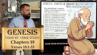 Genesis 18:1 to 33 Abraham Intercedes for Sodom #abraham #intercession #prayer #sodom #begging