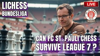 Can FC St. Pauli Chess survive League 7? 3+2  - Lichess Bundesliga / lichess.org