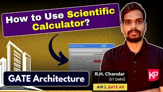 How to Use Scientific Calculator? | GATE Architecture Exam 2026 | #gate2026