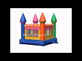 14' Castle Commercial Bounce House by Bouncer Depot