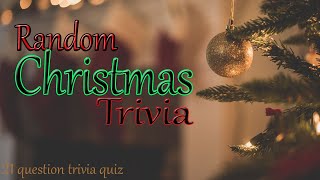 RANDOM CHRISTMAS TRIVIA - 21 Questions from everything Christmas-related (ROAD TRIpVIA- Episode 704)