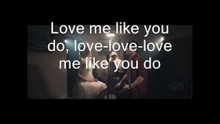 Love Me Like You Do   Ellie Goulding   MAX & Madilyn Bailey Cover lyrics