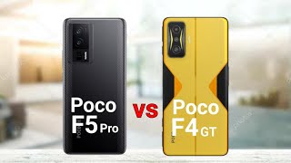 Poco F5 Pro vs Poco F4 GT