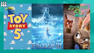 Frozen 3, Toy Story 5, Zootopia 2 All Confirmed!!