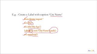 Python - tkinter Label and Button