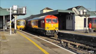 DB 60059 on 6E38 @ Didcot 22/07/12