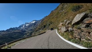 Timmelsjoch Passo del Rombo - Motorbike Adventure (Dad and son) Maut - St. Leonhard with Rock Music