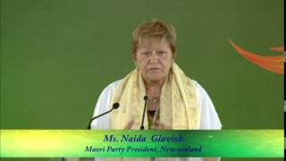 The Honorable Ms Naida Glavish-Maori Party President-New Zealand  - Speaker, IWC 2014