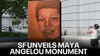 Maya Angelou monument unveiled in San Francisco | KTVU