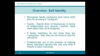 Caregiving 101: Exploring the Complexities of Family Caregiving
