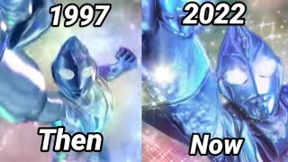 Ultraman Dyna Transformation NOW \u0026 THEN Comparison (1997-2022)