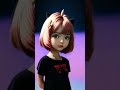 aiで実写版アーニャの動画をつくってみた shorts スパイファミリー spyxfamily アーニャ anya アニメ anime 実写 aiart