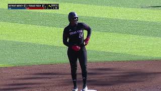 Detroit Mercy vs Texas Tech | Women Softball Feb 21,2025