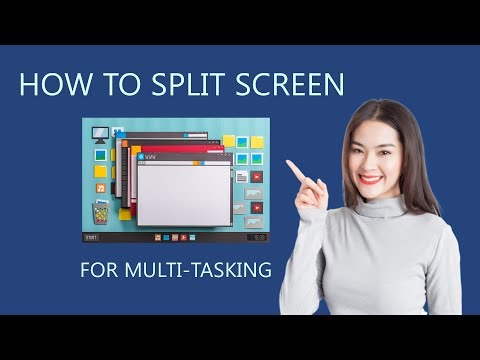 How to Split Screen for Multi-Tasking using Windows 10 Snapping