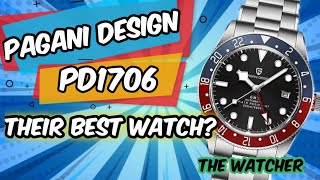 Pagani Design PD1706 ✈ Auto GMT BB58 Homage - Premium edition? | Full Review | The Watcher