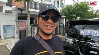 #Malayrecondcar #ToyotaVellfire #Vlog Demo ke Tempat CustomerToyota Vellfire 2.5ZA Golden Eyes 2017