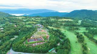 【ドローン空撮】鈴蘭高原　早朝の景色ー2024年7月撮影ー ／ Drone Video : Suzurankogen early in the morning ／ 4K映像