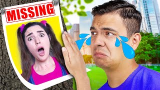 MISSING! MY LITTLE SISTER DISAPPEARED | WHAT IF I LOST MY SISTER BY CRAFTY HACKS PLUS