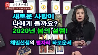 [타로카드] 새로운 사랑이 나에게 올까요? 경자년 봄의 설렘 [해밀_점방TV]