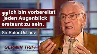 Gerwin Trifft Sir Peter Ustinov, den weltberühmten Humoristen und Schauspieler | INTERVIEW