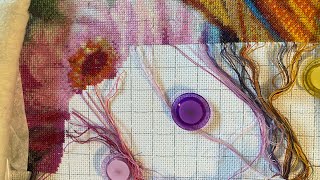 Cross Stitch: Stitch With Me #295 (with talking)