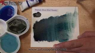 Ken Bromley Artists' Watercolour Phthalo Blue (Red Shade)