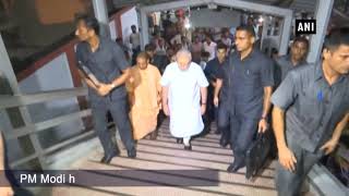 Watch: PM Modi, CM Yogi visit Manduadih railway station in Varanasi