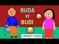 BUDA vs BUDI | Comedy Video | Nepali Funny Cartoon Comedy | Buda Budi Comedy Video | The BN Creation