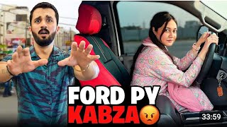 Rajab Butt New Vlog Today || Ford Pr Qabza 🚘😨😡 Emaan ko Mushkil sy Utara😟😟 #rajabfamily #youtube