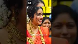 அட என்ன அழகுப்பா!! Shamna Kasim Purnaa Cute Saree Latest Video | Selfie Moonji