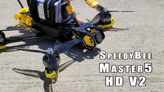 SpeedyBee Master5 HD V2 DJI O3 Cinematic Freestyle Quad 😁