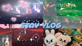 🤍STAY VLOG #10🤍 [ 스키즈는 진짜 유명한 콘서트 맛집임🍀 제와피도 옴ㅋ 앵앵콜까지🎶 ㅣ KSPO DOME 2층 오블 시야ㅣ #스트레이키즈 스테이  ㅣ 덕질 브이로그 ]