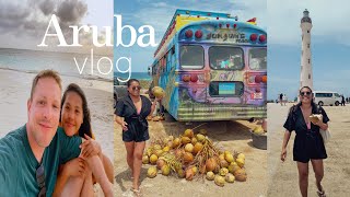 Aruba Vlog pt 3 : Snorkeling at Boca Catalina, California Lighthouse, Arashi Beach, Superfood Market