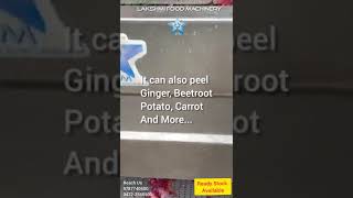 Vegitables Washing and Peeling Machine || Onion, Ginger, Potato, Carrot, Beetroot Peeling Machine