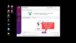 Windows | How to enable Dark web monitoring in your AntiFraud.AI App?