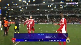 Brest vs Real Madrid. Full Highlights.